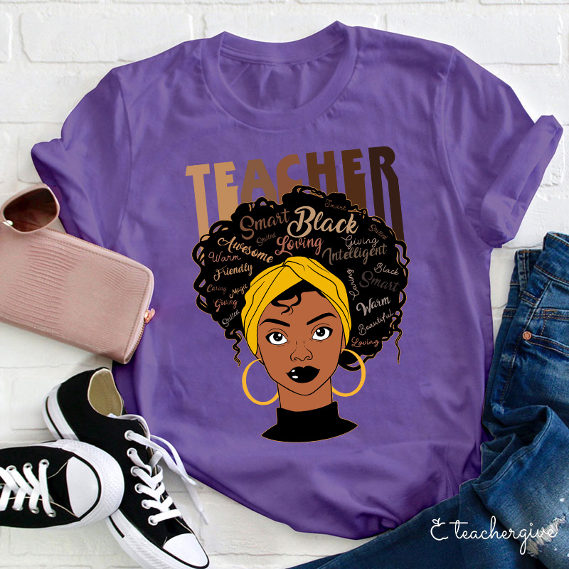 Brilliant Black Teacher T-Shirt