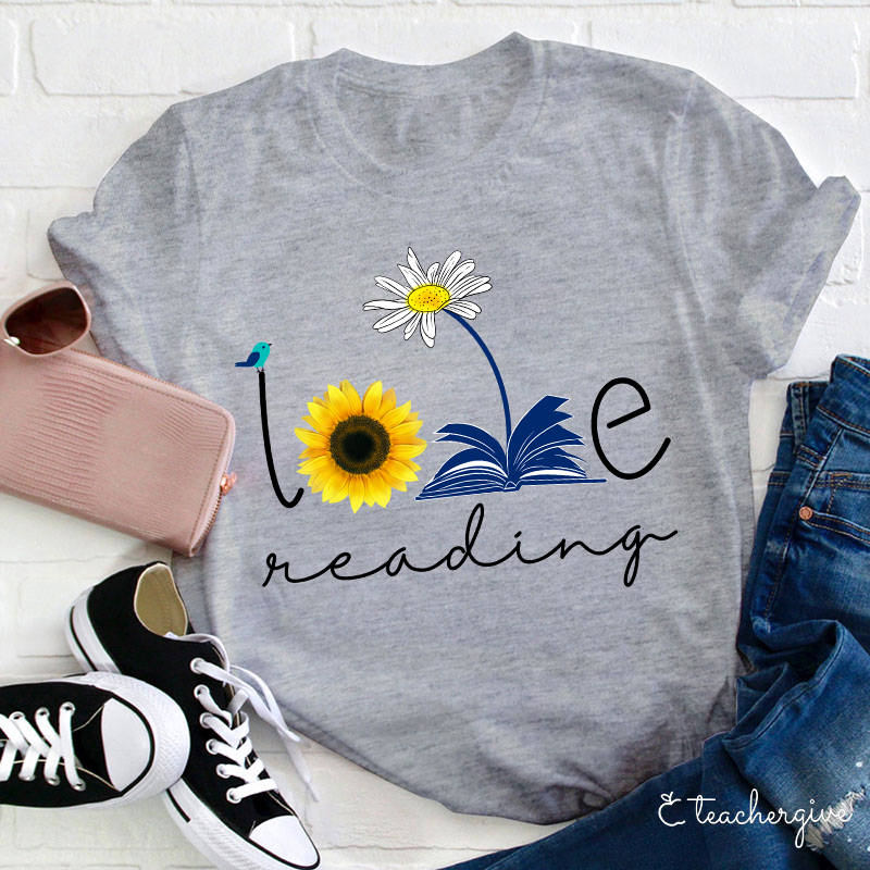 I Love Reading Teacher T-Shirt