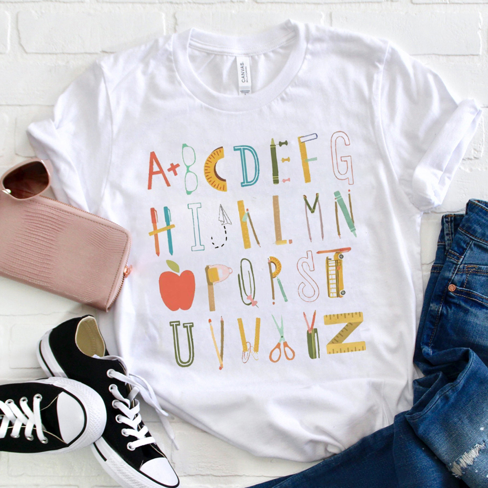 Stationery ABCD  T-Shirt