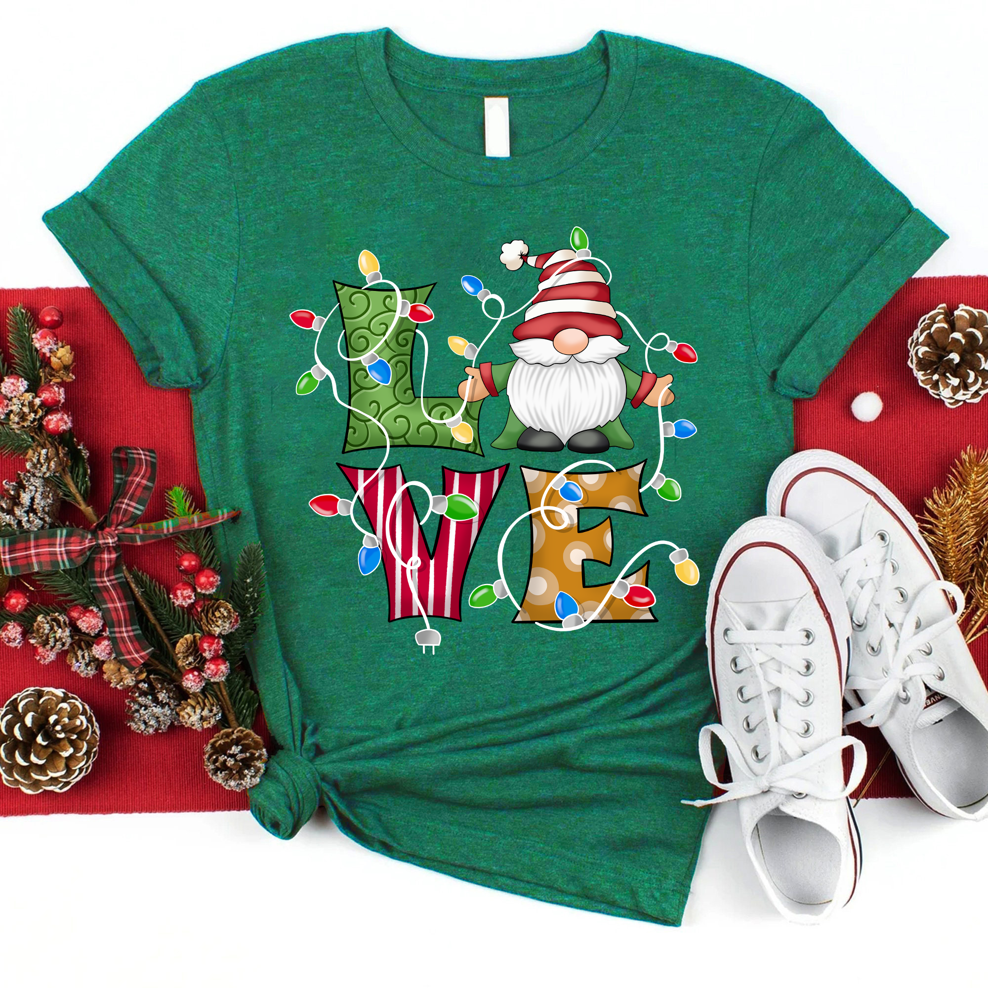 Love Gnomes Teacher T-Shirt