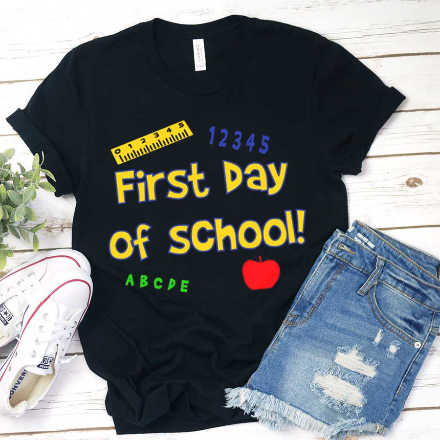 First Day Of School ABCDE T-Shirt