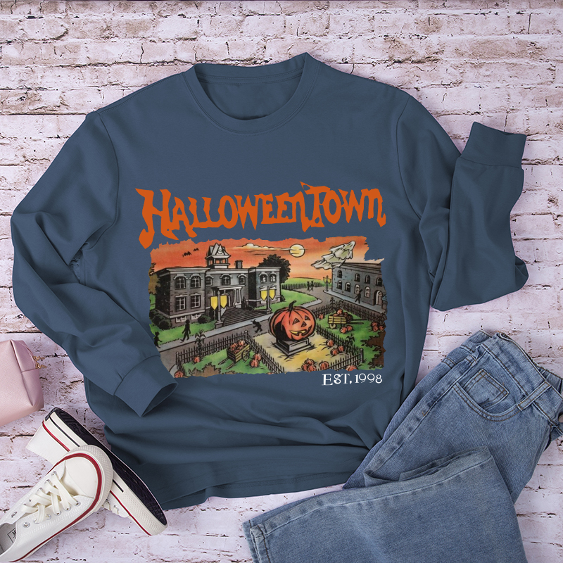 Halloween Town Long Sleeve T-Shirt