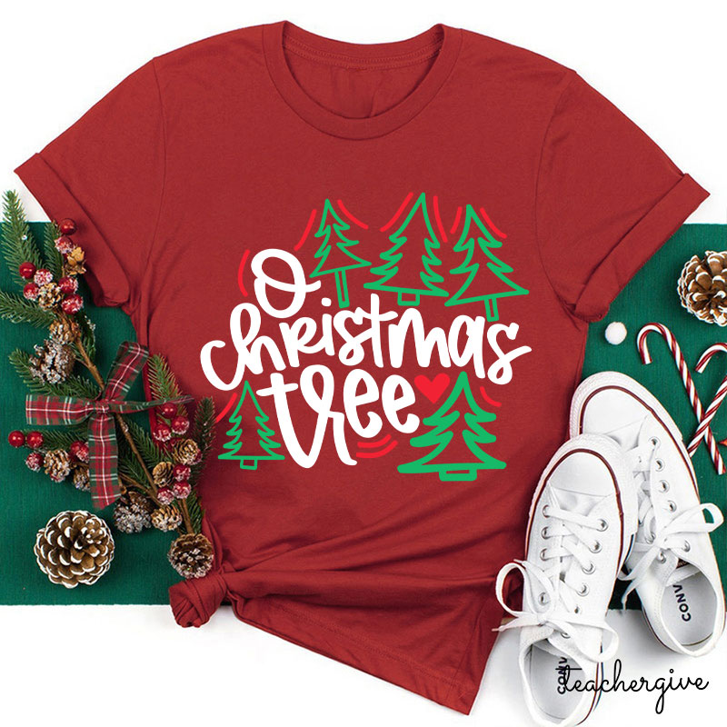 Christmas Tree Teacher T-Shirt
