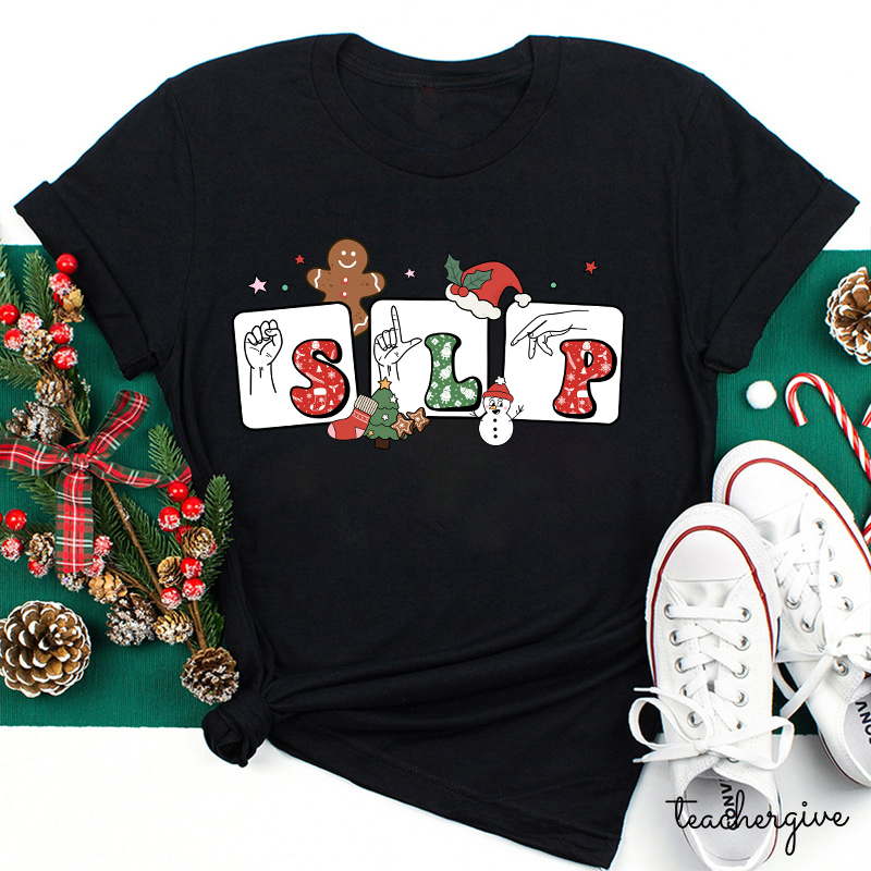 Merry Christmas To You SLP Teacher T-shirt