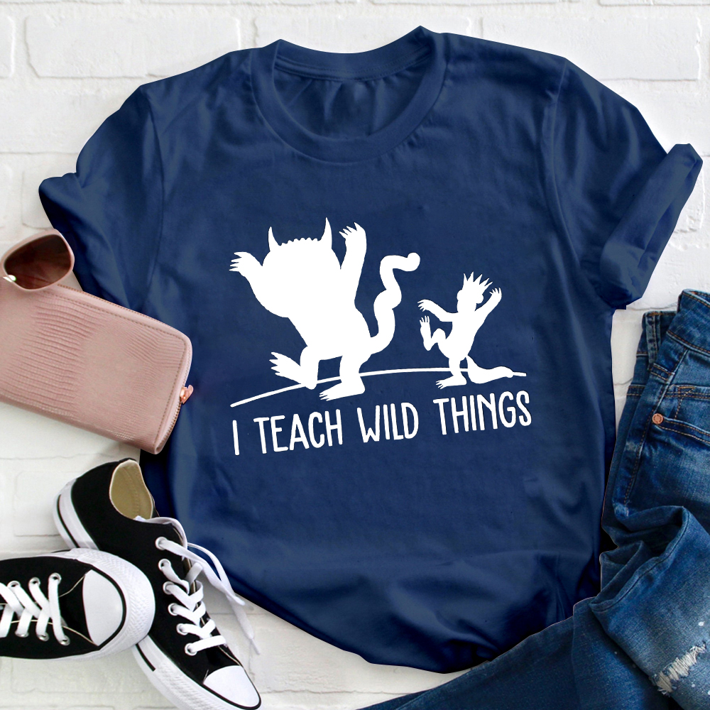 Where The Wild Things Are Teacher T-Shirt