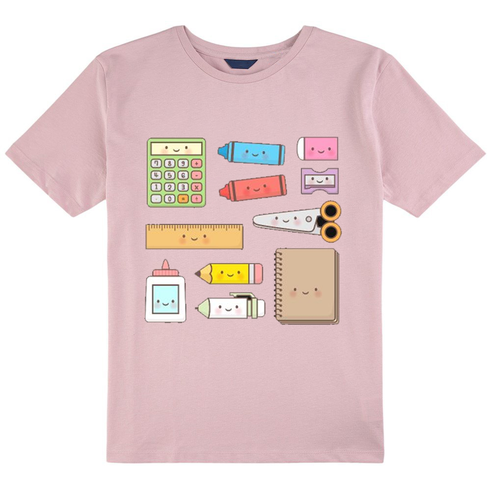 Cartoon Stationery Kids T-Shirt