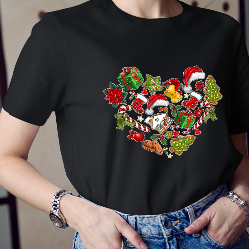 I Love Everything About Christmas Teacher T-Shirt