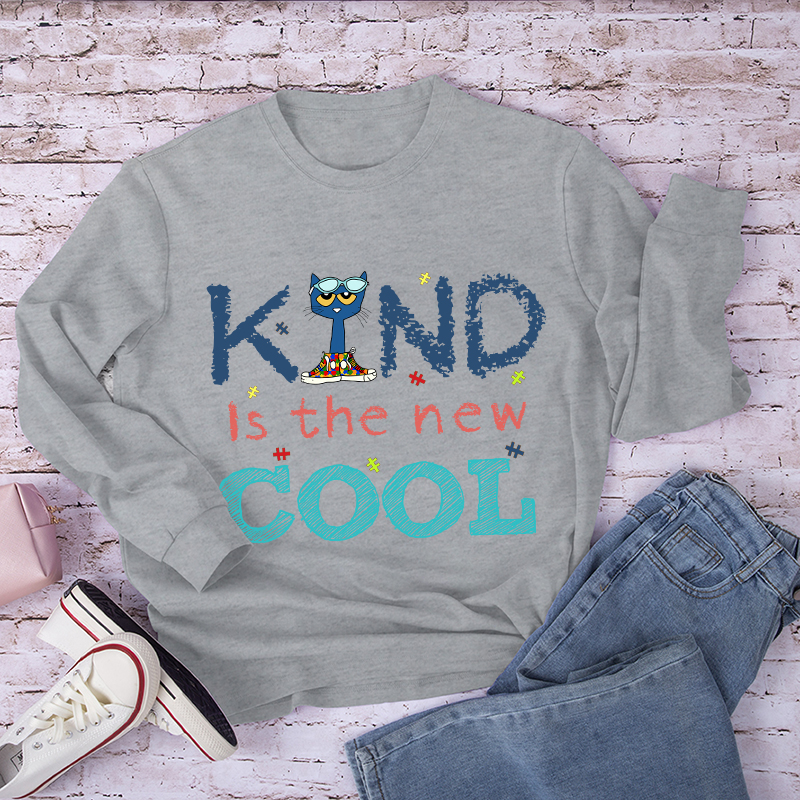 Kind Is The New Cool Long Sleeve T-Shirt