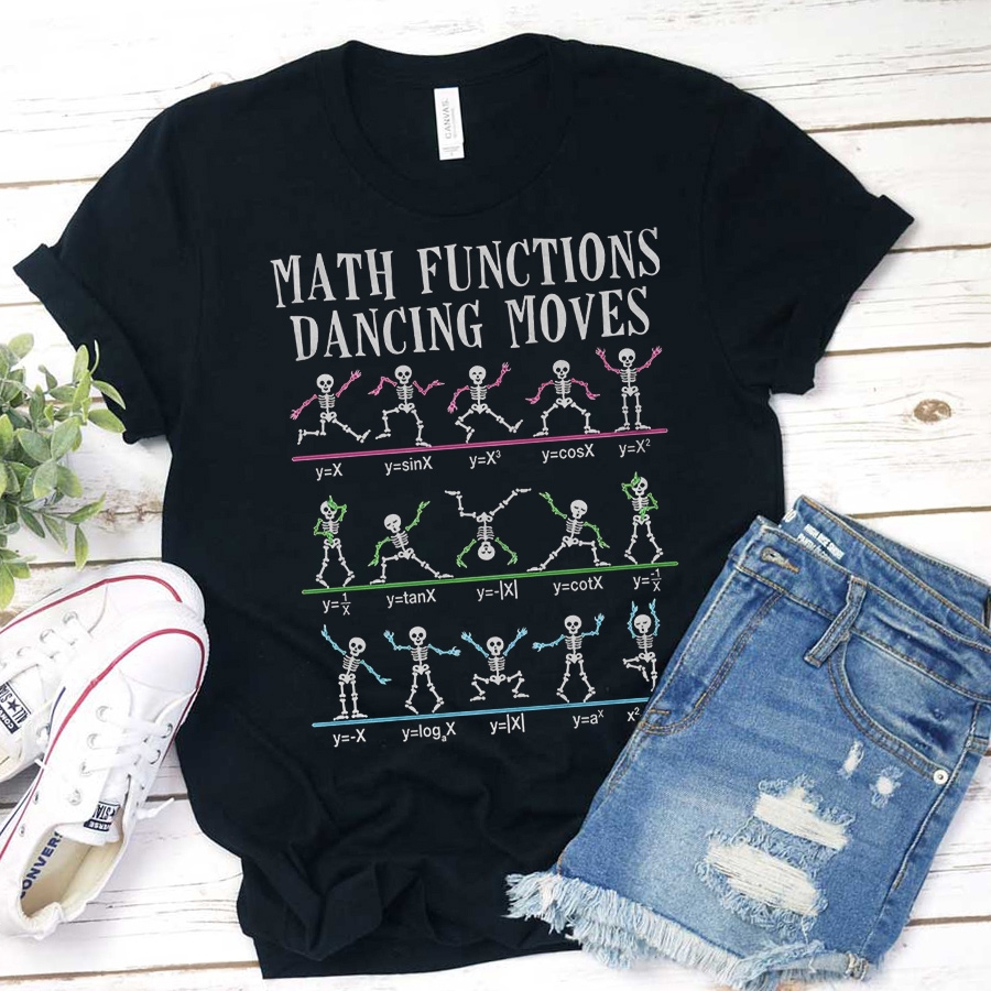 Math Functions Dancing Moves T-Shirt