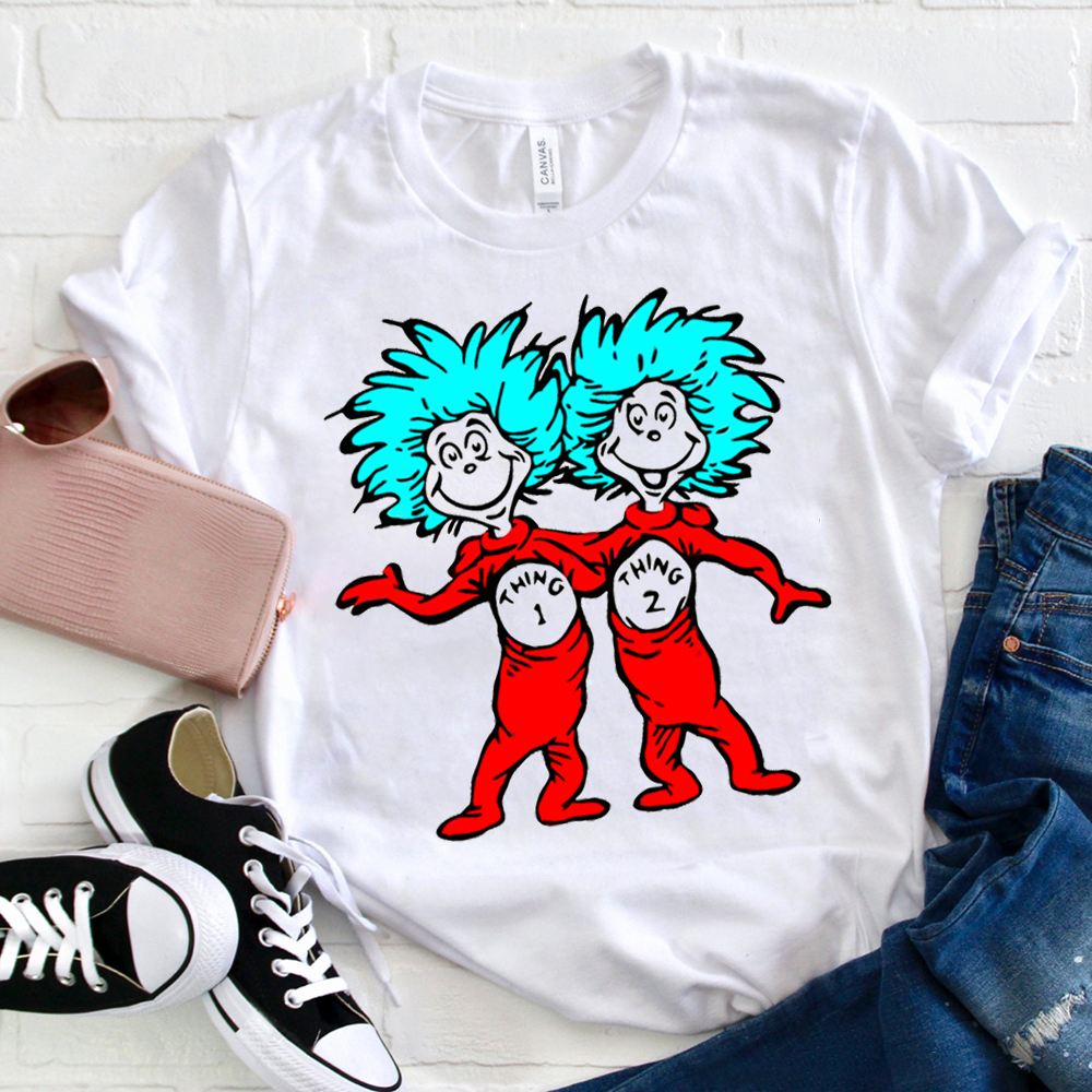 Thing One Thing Two Images   T-Shirt