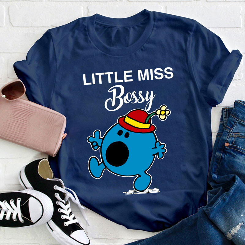 Little Miss Bossy Teacher T-Shirt