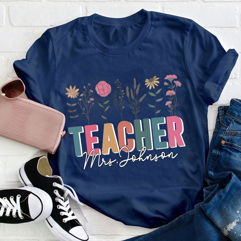 Personalized The Glorious Blooms T-Shirt