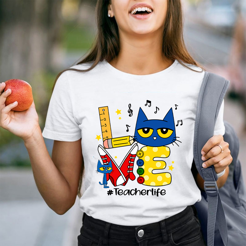 Love Teacherlife Teacher T-Shirt