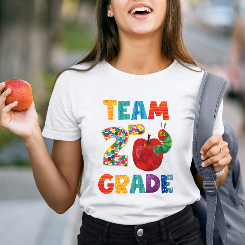Personalized Grade Team Teacher T-Shirt