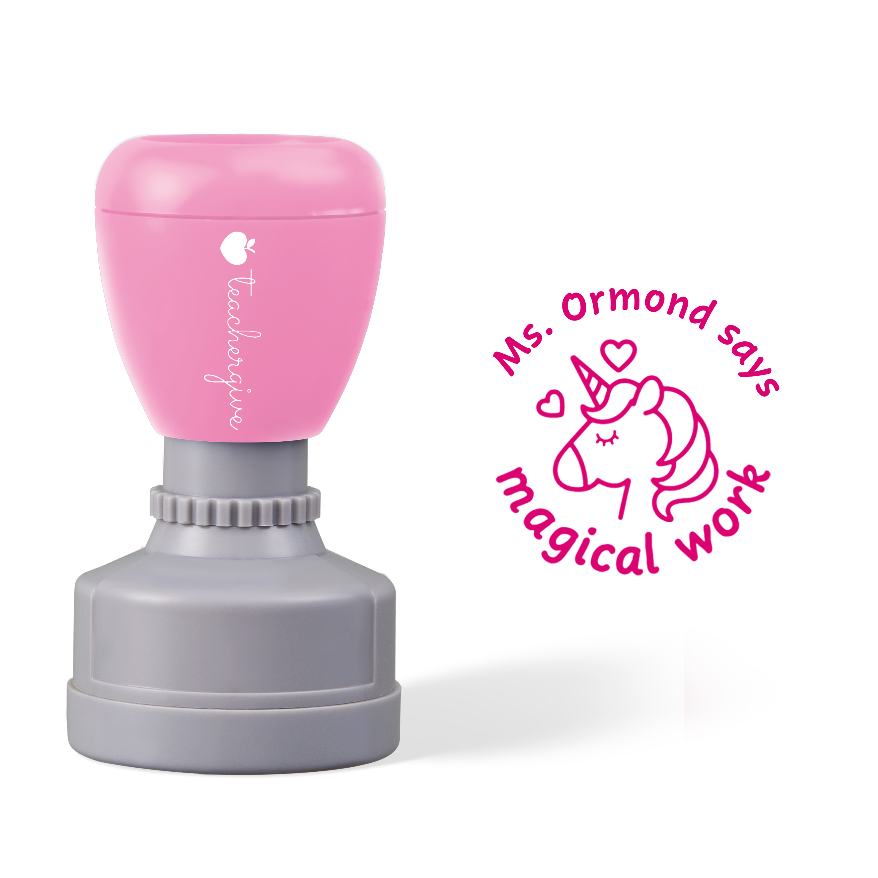 Personalized Magical Work Stamp