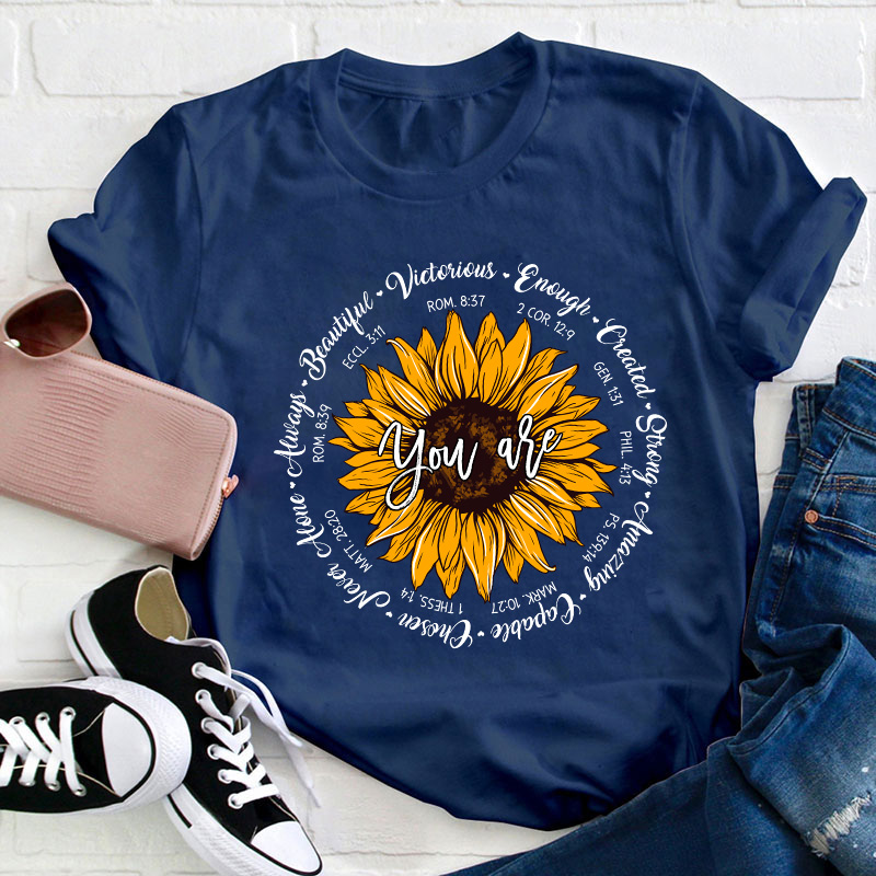 You Are Kind Beautiful Teacher T-Shirt