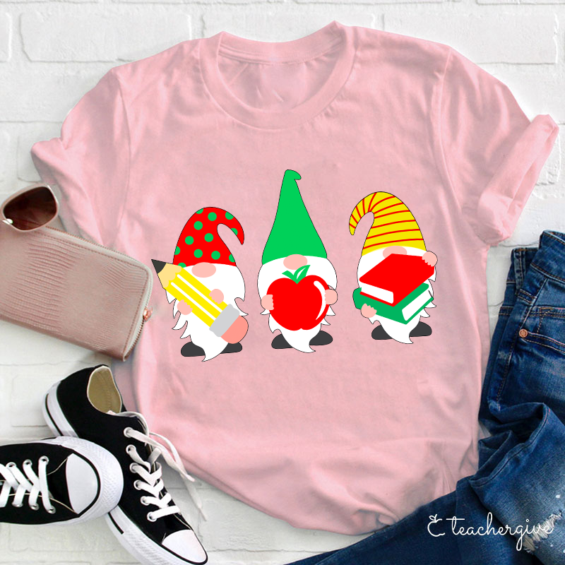 Gnomes Give You Your Equipments Teacher T-Shirt