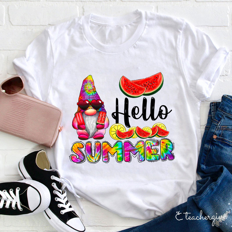 Hello Summer Cute Little Image T-Shirt