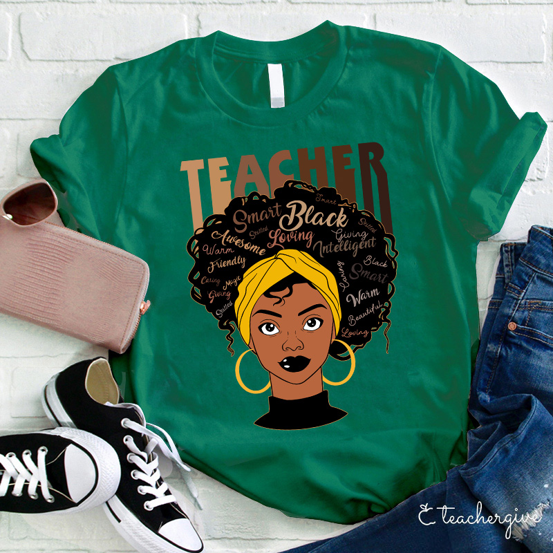 Brilliant Black Teacher T-Shirt