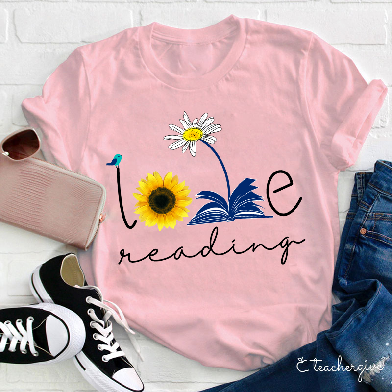 I Love Reading Teacher T-Shirt