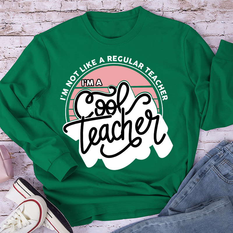 I'm A Cool Teacher Long Sleeve T-Shirt