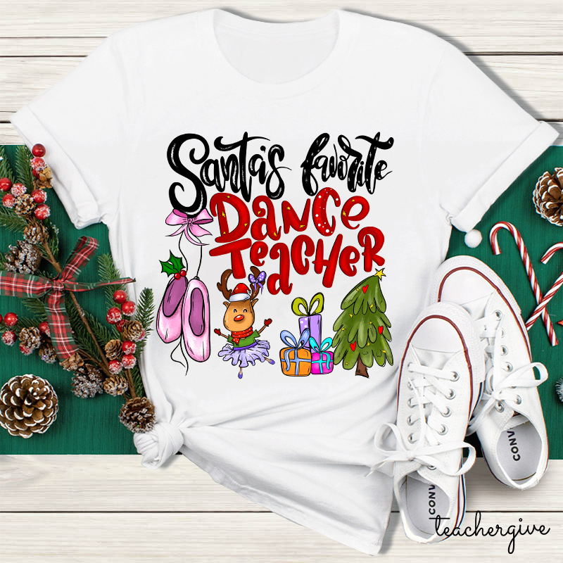 Santa's Dance Teacher T-Shirt