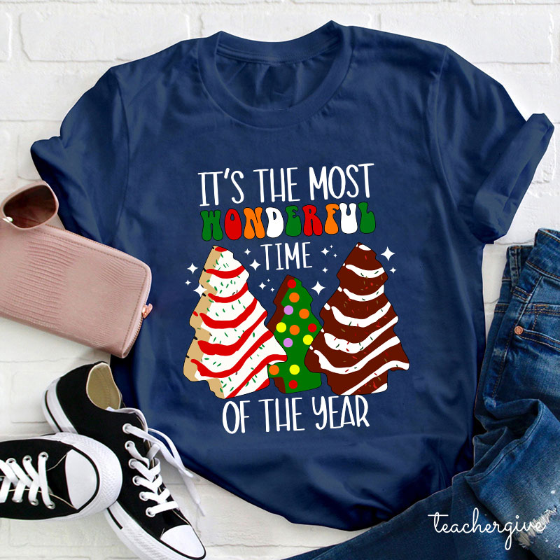 It's The Most Wonderful Time Of The Year Teacher T-Shirt