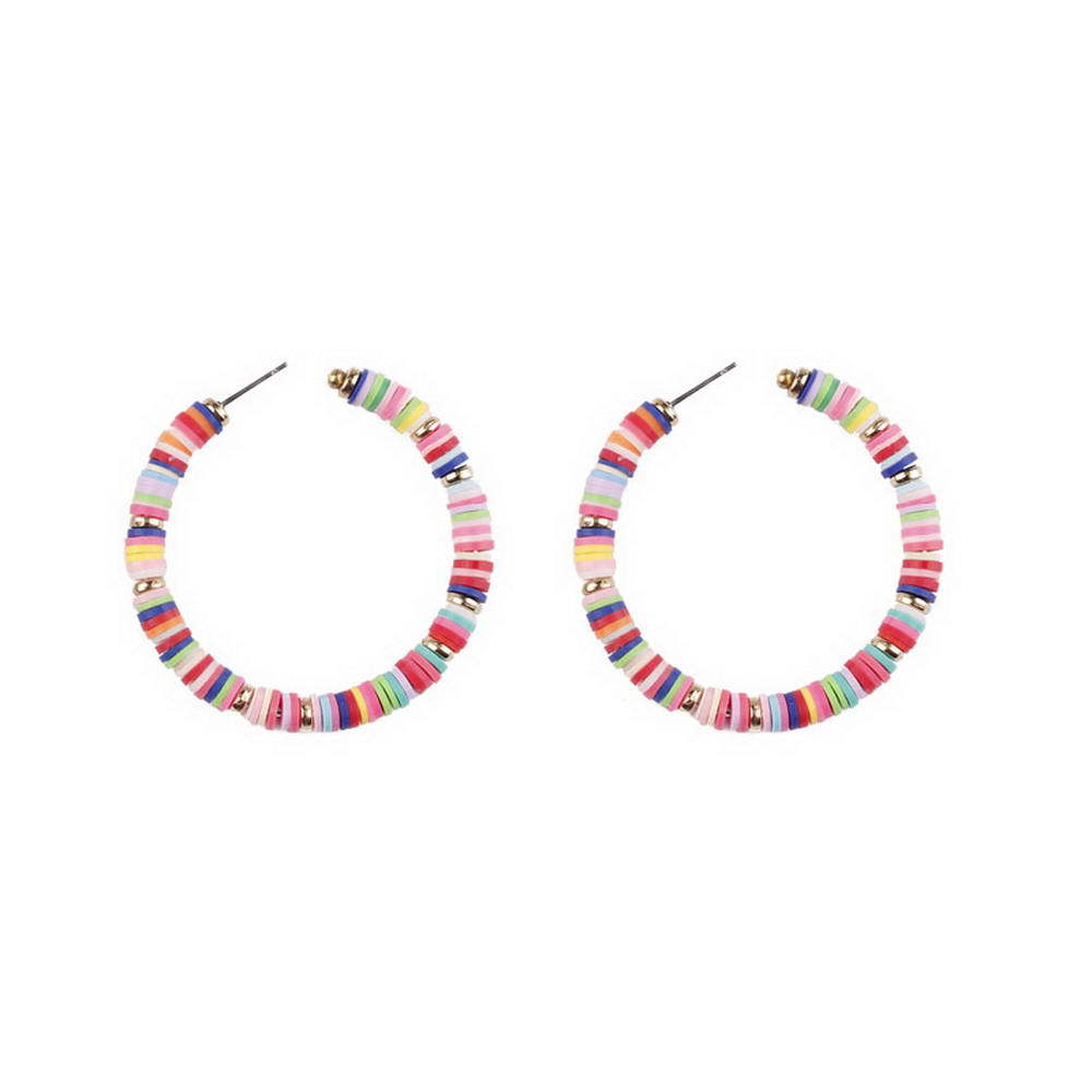 Candy Colors Clay Earrings