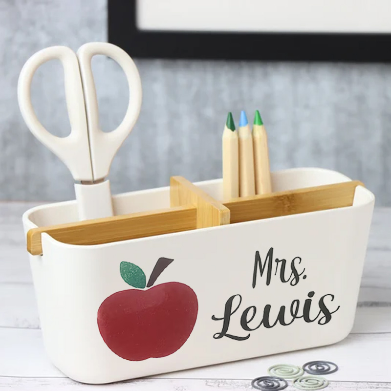 Personalized Teacher Desk Organizer