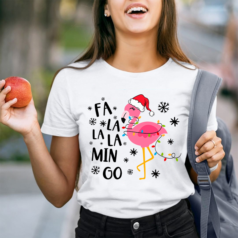Fa La La La Min Go Teacher T-Shirt