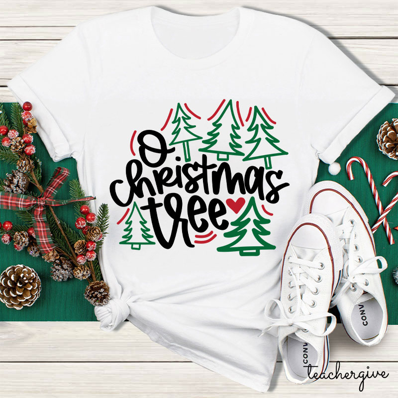 Christmas Tree Teacher T-Shirt
