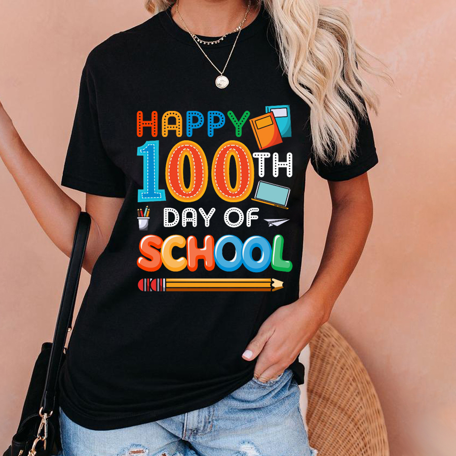 Happy 100th Day Of School T-Shirt
