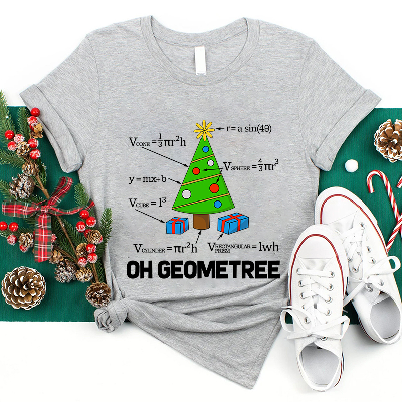 Christmas Oh Geometree T-Shirt