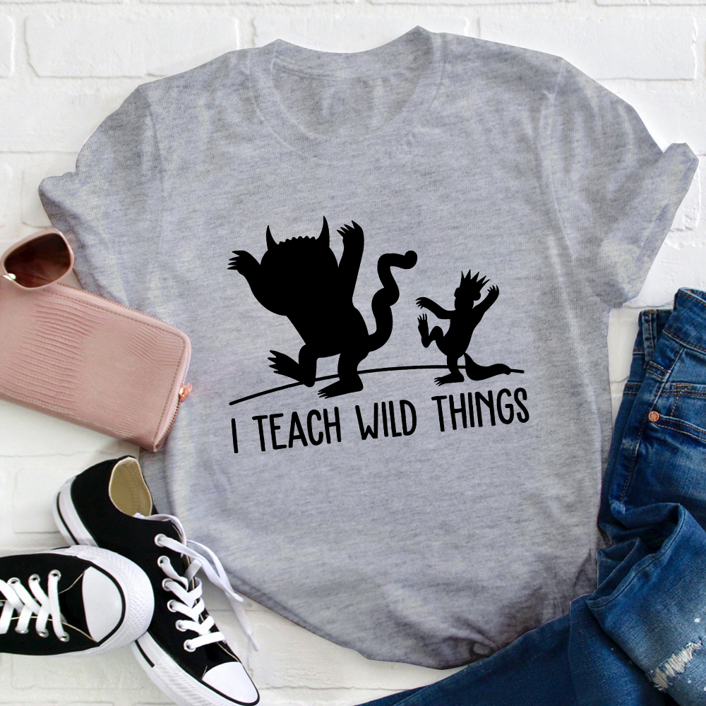 Where The Wild Things Are Teacher T-Shirt