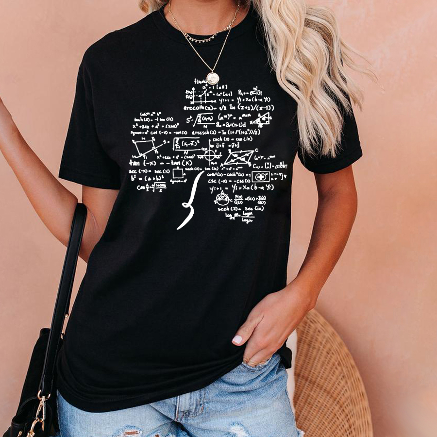 Mathematics And The Clover T-Shirt