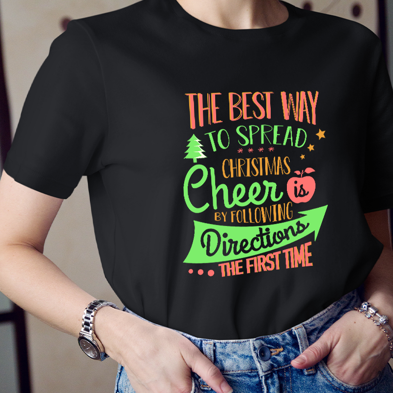 The Best Way To Celebrate The Christmas Teacher T-Shirt