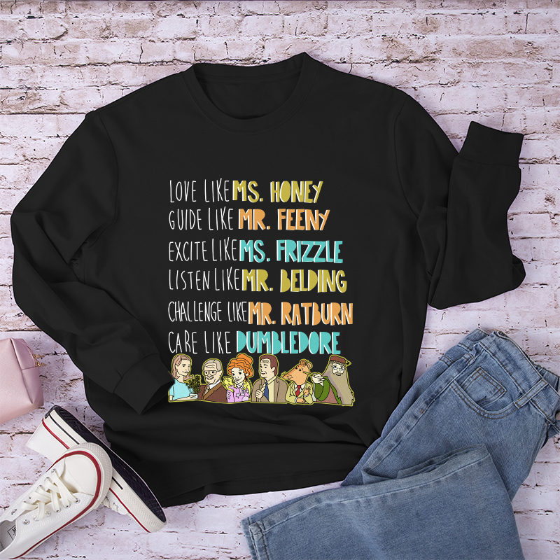 Like Teacher Long Sleeve T-Shirt