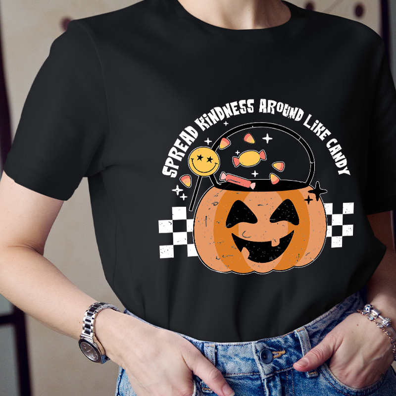 Spread Kindness Around Like Candy Teacher T-Shirt