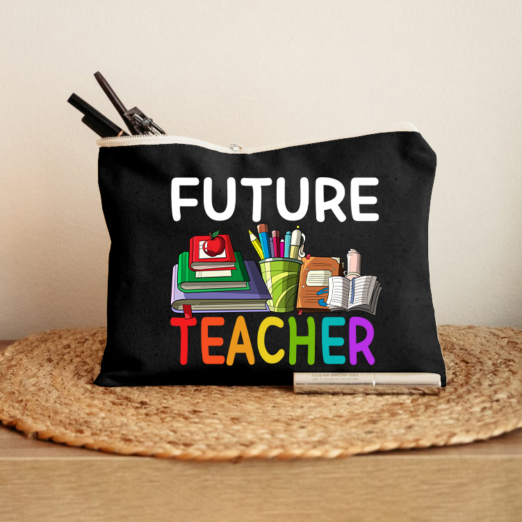Future Teacher Makeup Bag