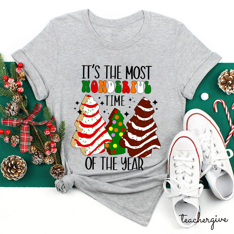 It's The Most Wonderful Time Of The Year Teacher T-Shirt