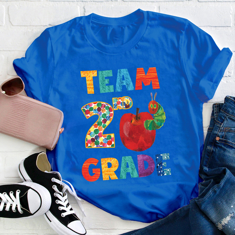 Personalized Grade Team Teacher T-Shirt