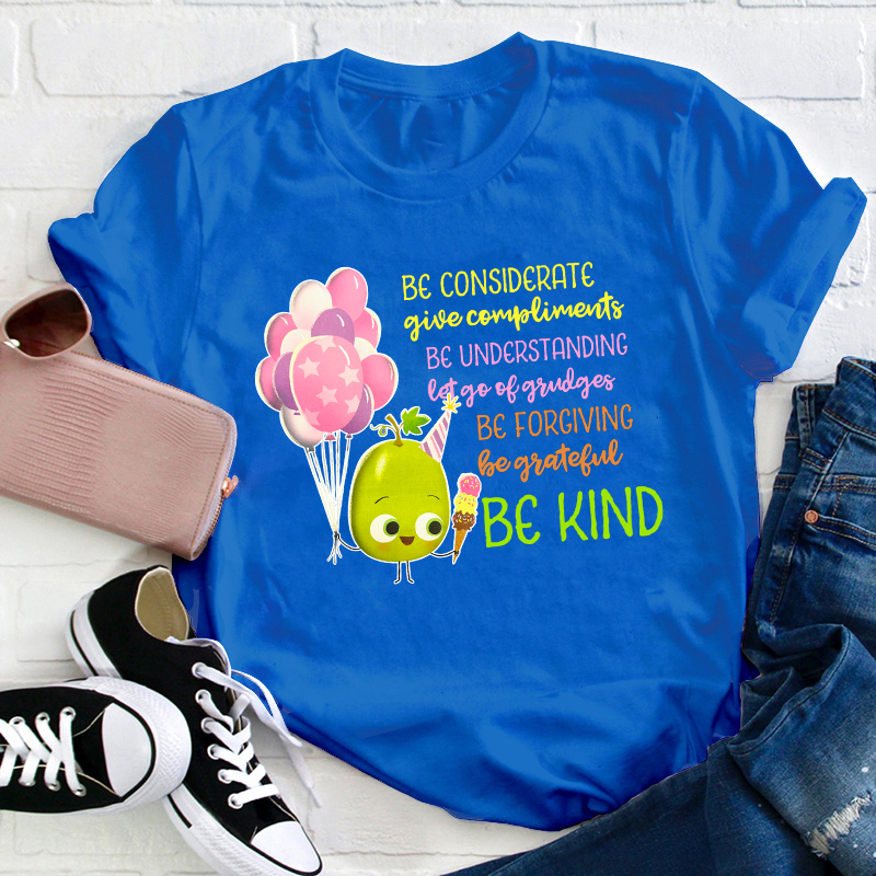 Be Kind Be Grapeful Teacher T-Shirt