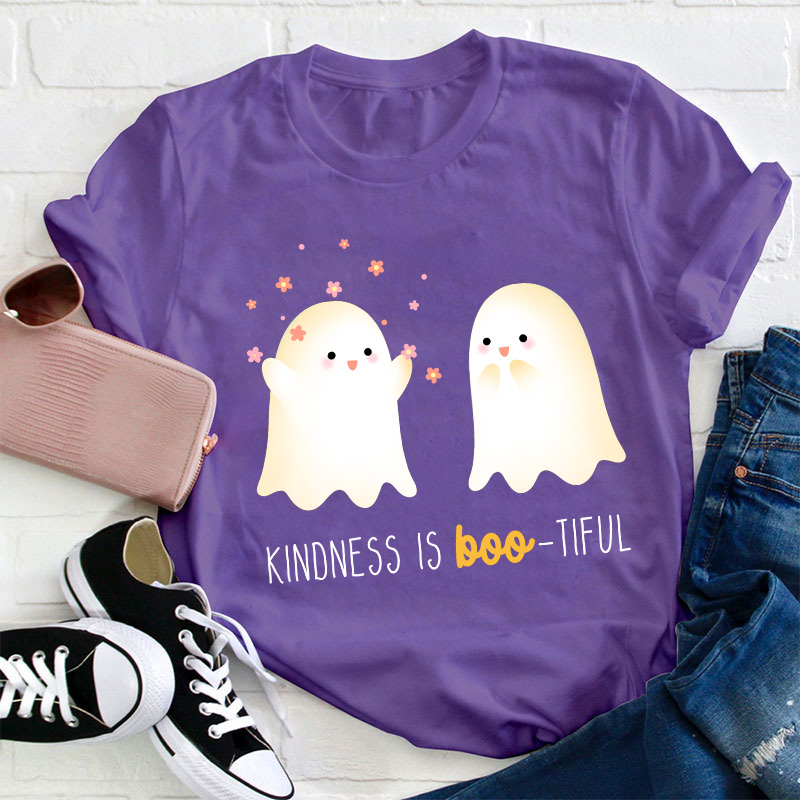 Kindness Is Boo Tiful Teacher T-Shirt