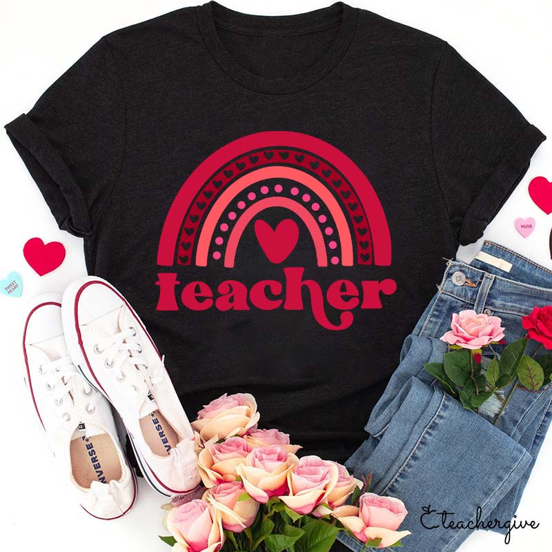 Happist Teacher Ever Teacher T-Shirt