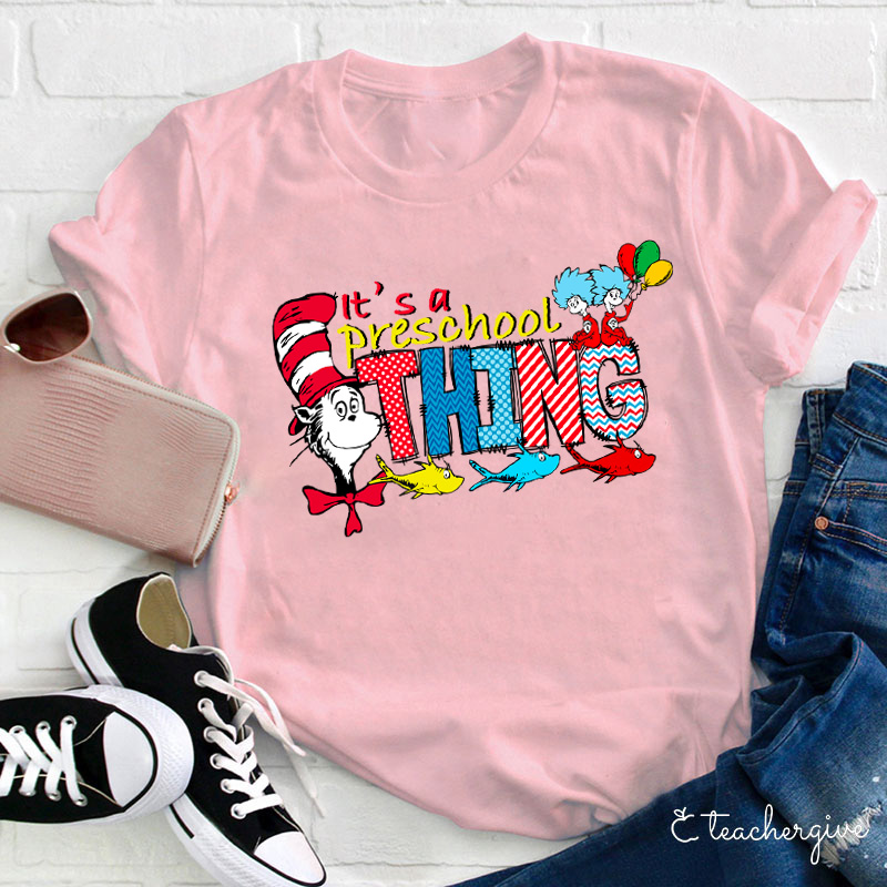 Personalized It's A School Thing Teacher T-Shirt