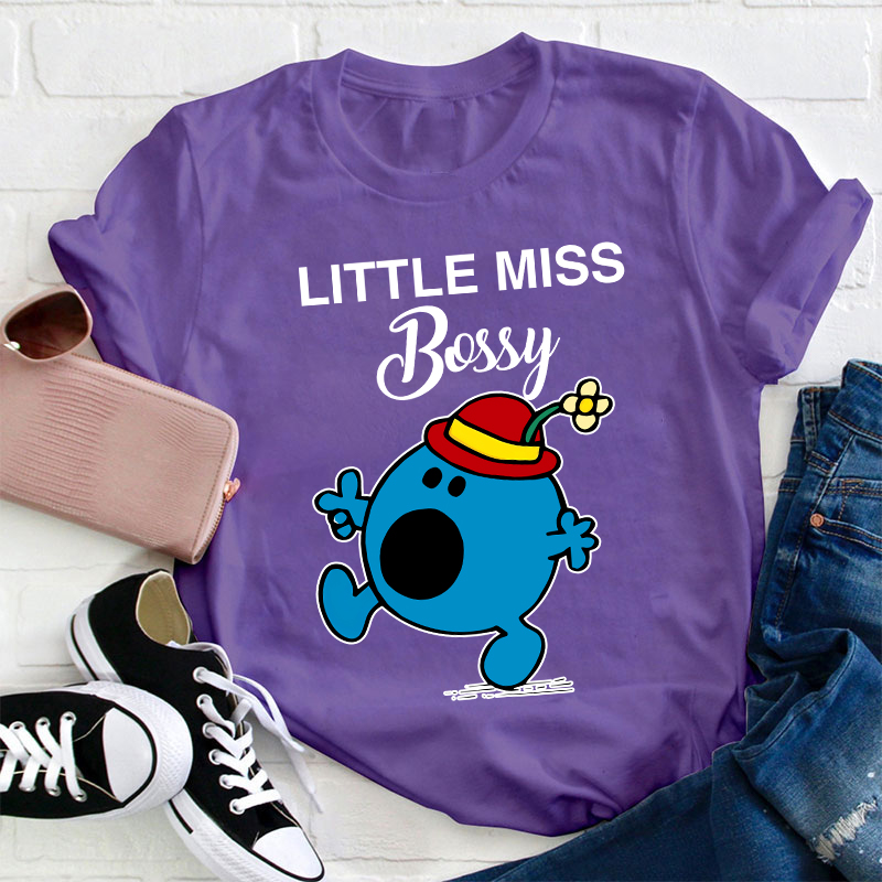 Little Miss Bossy Teacher T-Shirt