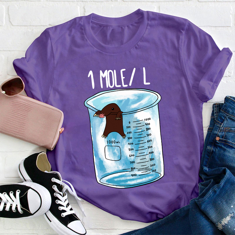 Experimental 1000ML Measuring Cup Teacher T-Shirt