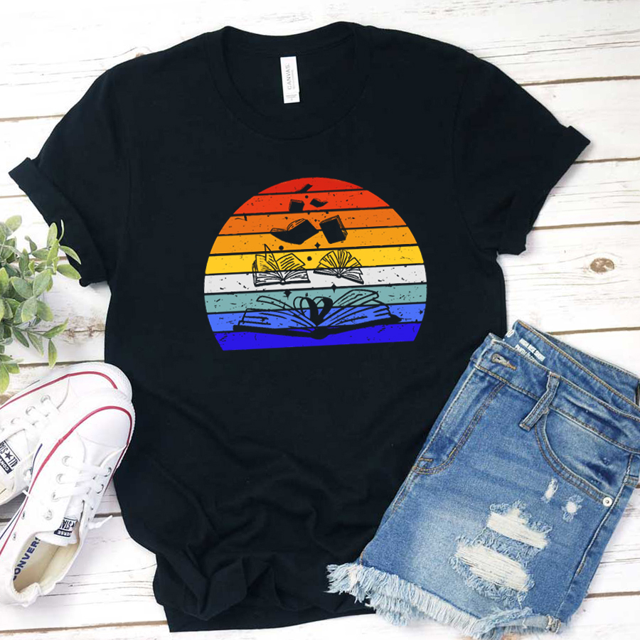 Retro Books T-Shirt