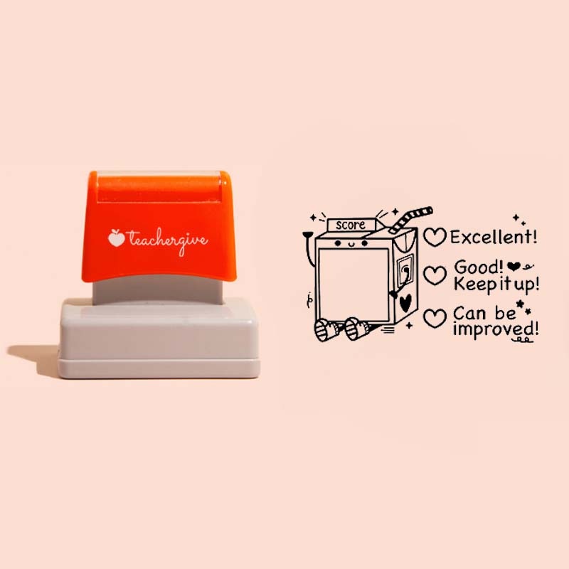 Score Your Work Large Rectangle Stamp