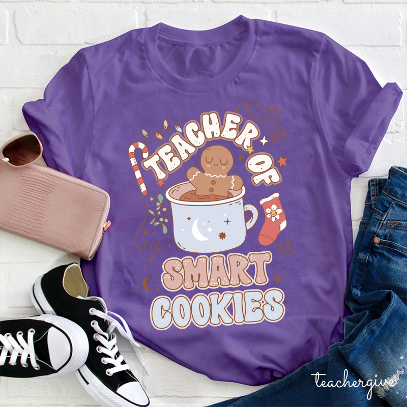 Teacher Of Smart Cookies Teacher T-Shirt